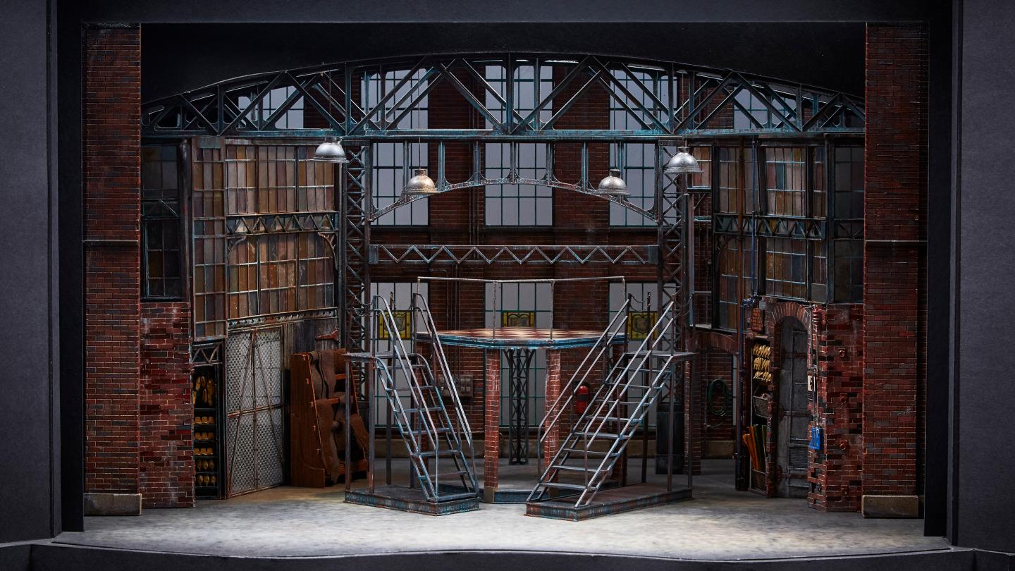 v&a theatre set model acquisition london kinky boots