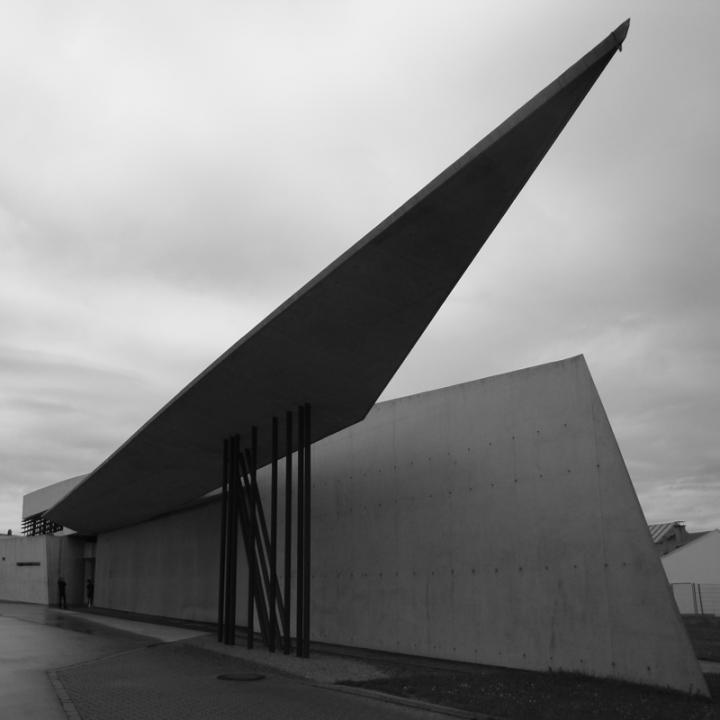 zaha hadid fire station on vitra campus