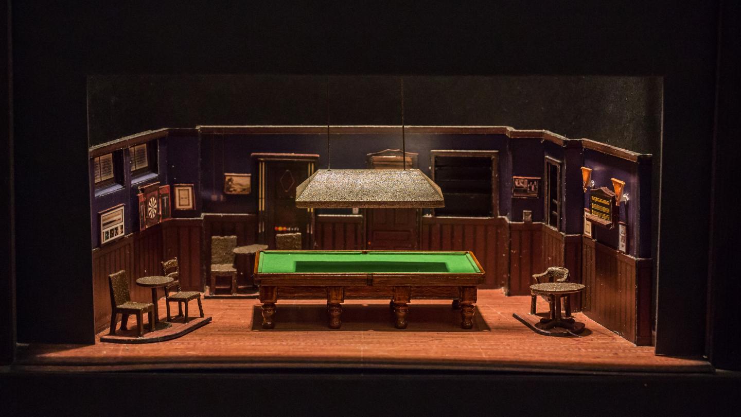 v&a theatre set model acquisition london the nap